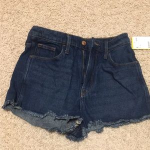 Dark Wash Jean Shorts